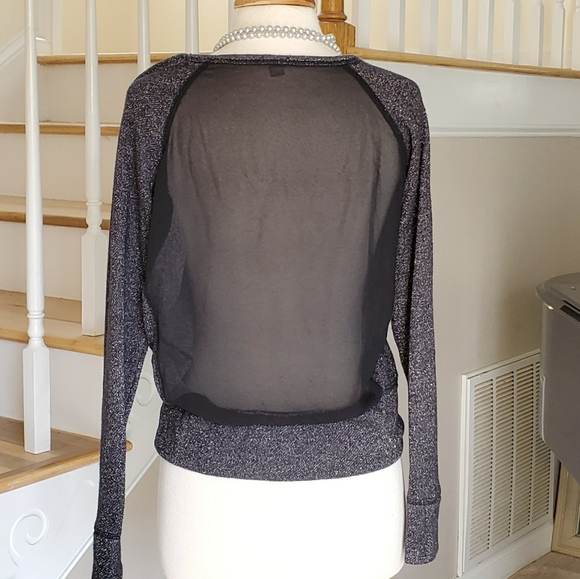Aerie Sweater with Sheer Back sz M - Picture 2 of 5